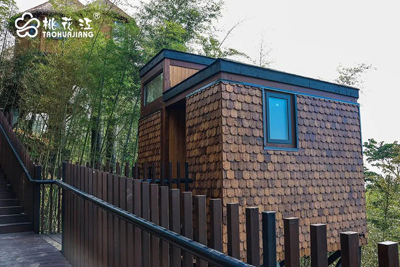 竹质树屋