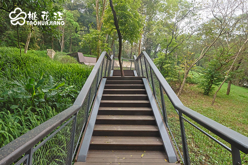 防腐重竹木栏杆