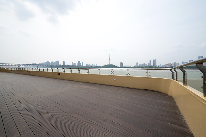 趸船平台竹木地板